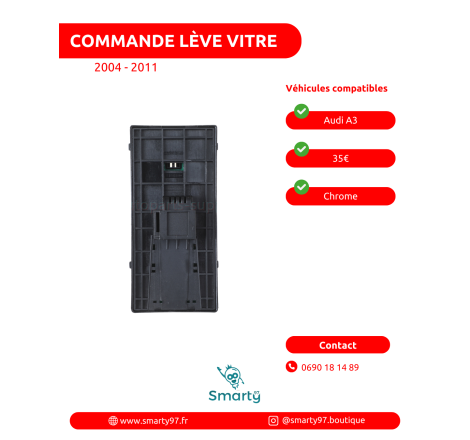 Commande Lève-vitre Audi A3