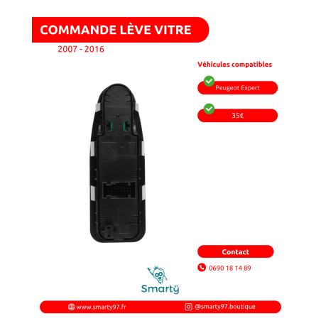 Commande lève-vitres Peugeot Expert