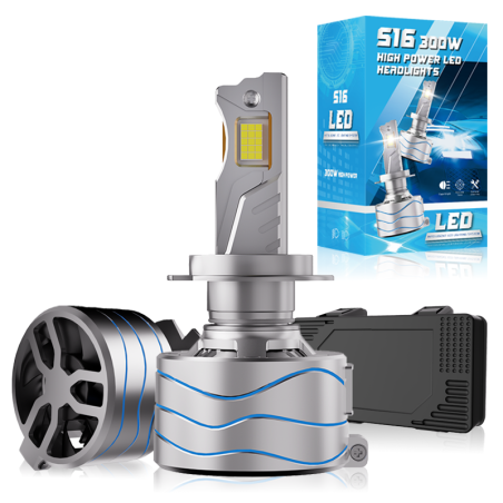 KIT LED H8/H11 300W 65 000 LUMENS 6000K ANTI-ERREUR