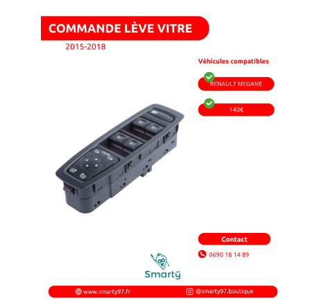 Commande lève-vitre Renault...