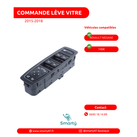Commande lève-vitre Renault Mégane