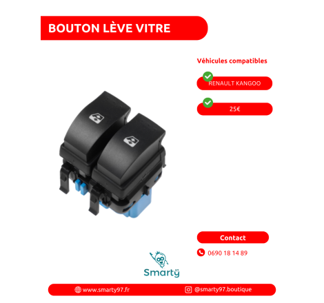 Bouton lève-vitre Renault...