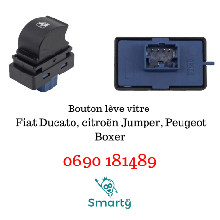 Bouton lève-vitre Fiat, Peugeot, Citroen