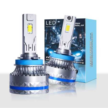KIT LED HB4 (9006) 120W 25 000 Lumens 6000K ANTI-ERREUR
