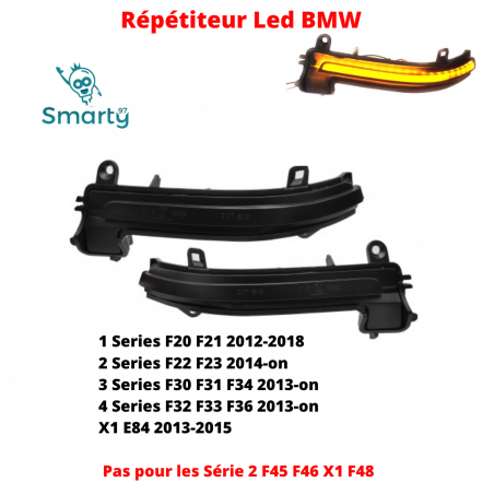 Répétiteur Rétro led BMW, Clignotants à LED Dynamique