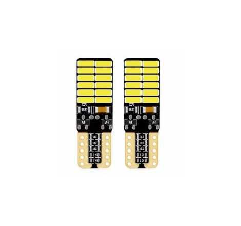 Ampoules veilleuses à led w5w t10 2w new - blanc froid t10-1940 /2