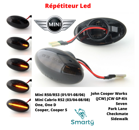 Répétiteur led MINI COOPER,...