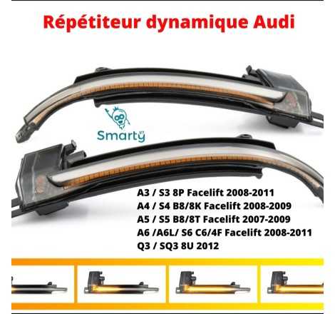 Répétiteur Rétro led Audi,...