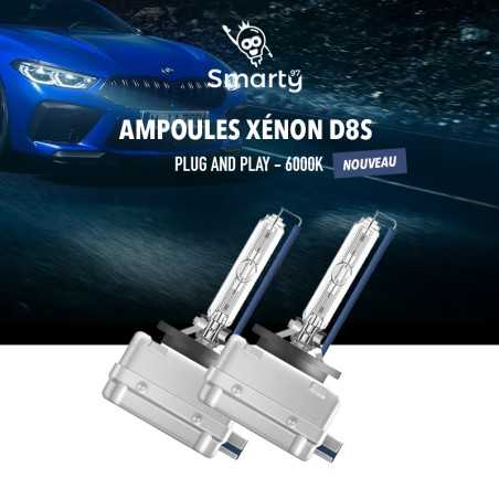 AMPOULES XÉNON D8S 8000K 35W x2