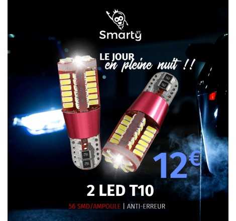 Veilleuses x2 led T10 W5W...