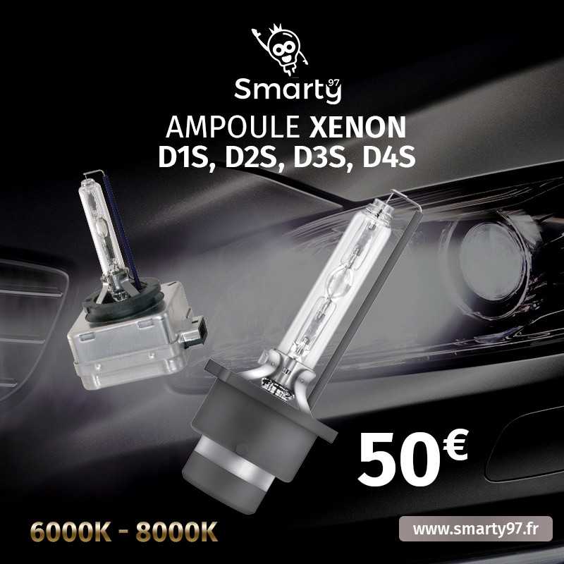 AMPOULES XENON D2S 6000K 35W x2