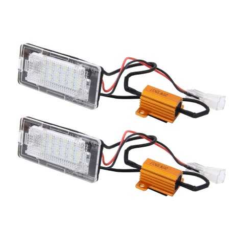 Veilleuses x2 led T10 W5W 56 leds Canbus