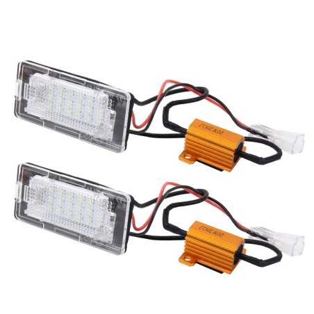 Module plaque d'immatriculation 18 leds Volkswagen 120LM 6000K