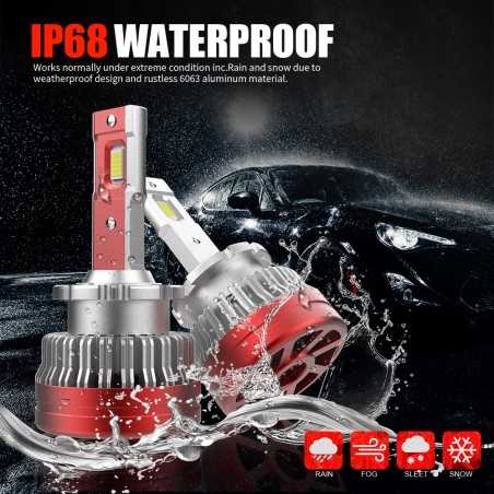 D2S LED 6000K 28 000 lumens 180W