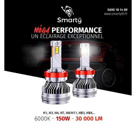 KIT LED H1 150W 30 000...