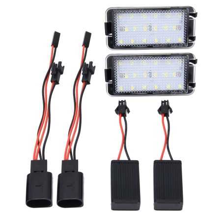 Module plaque d'immatriculation 18 leds Seat 120LM 6000K