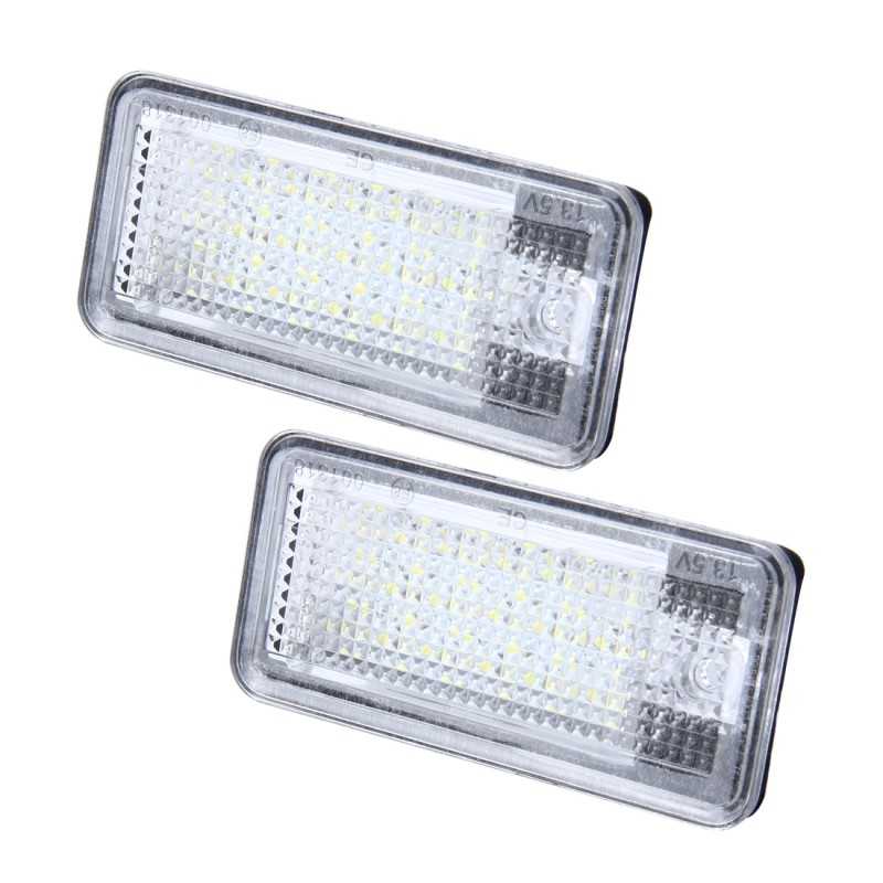 Ampoule LED Plaque Immatriculation pour Audi A3, A4, A6.